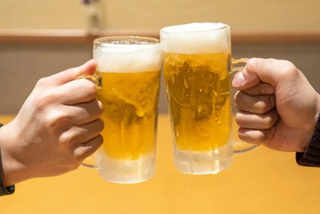 生ビール半額