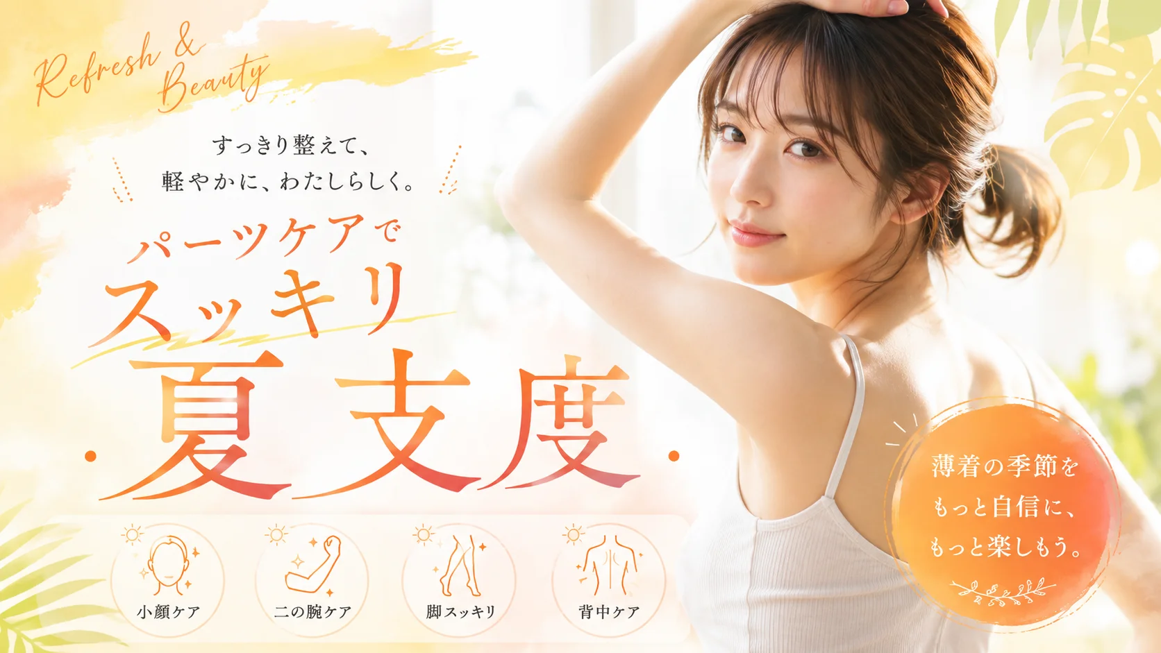 夏の自分磨き特集